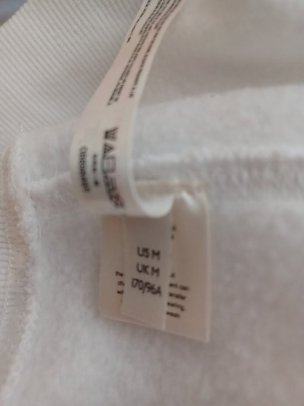 Free People Movement Believe It Lace Up Oversize Crop Hoodie White Womens Sz M - Picture 10 of 10